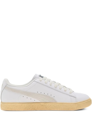 PUMA Clyde Vintage leather sneakers - White