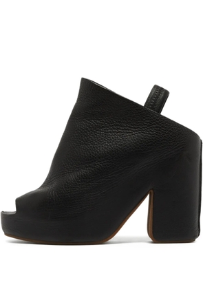 Balenciaga Pre-Owned 115mm leather ankle boots - Black