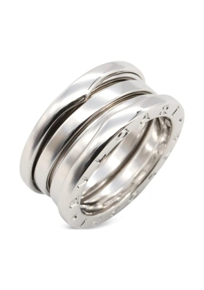 Bvlgari Pre-Owned 2010s 18kt white gold B-zero1 ring - Silver