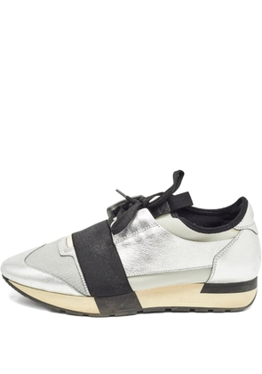 Balenciaga Pre-Owned leather sneakers - Grey