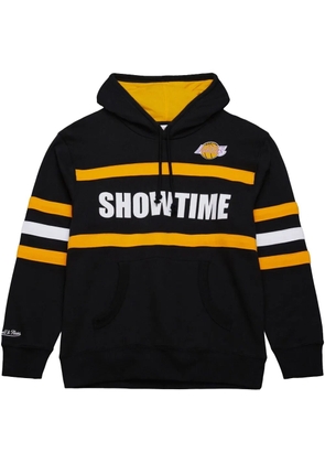 Mitchell & Ness NBA Head Coach Vintage Logo Lakers 'Black' hoodie