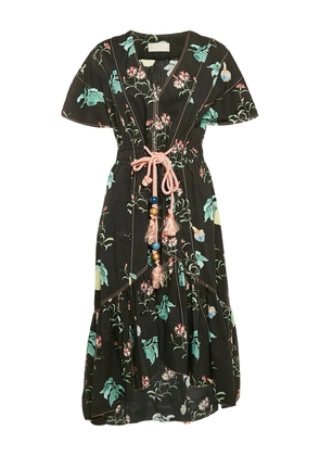 Peter Pilotto floral-print maxi dress - Blue