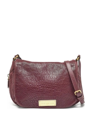 Marc Jacobs Vintage pre-owned crinkled leather shoulder bag - Red