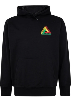 Palace Tri-Dart 'Black' drawstring hoodie