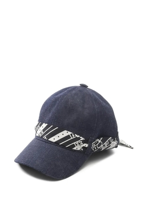 Hermès Pre-Owned 2010s Hortense casquette hat - Blue