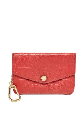 Louis Vuitton Pre-Owned Empreinte-leather key pouch - Red