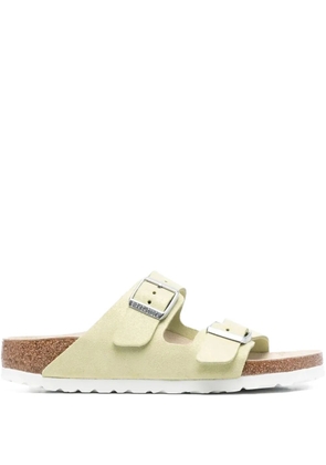 Birkenstock Arizona Shimmering 'Popcorn Lime - Narrow Fit' sandals - Green