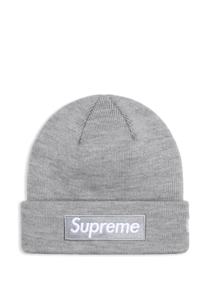 Supreme x New Era® box logo Beanie - Grey