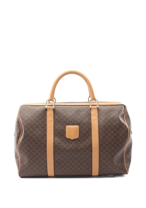 Celine Pre-Owned 2000S Macadam Boston bag - Brown