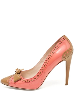 Miu Miu Pre-Owned patent-leather pumps - Pink