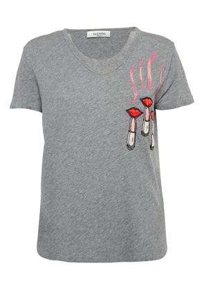 Valentino Garavani Pre-Owned cotton T-shirt - Grey