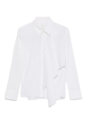 Yohji Yamamoto Pre-Owned 2000s drape-detail shirt - White