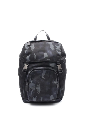 Prada Pre-Owned 00s camouflage backpack - Black