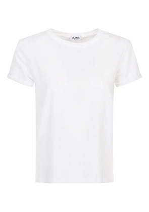 base crew-neck short-sleeve T-shirt - White