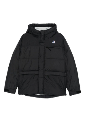 K-Way hooded padded jacket - Black