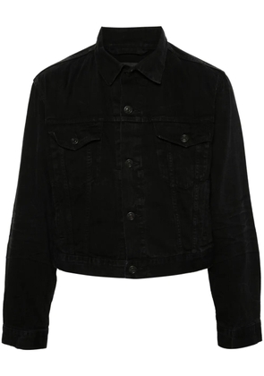 Balenciaga cotton denim jacket - Black