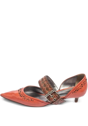 Bottega Veneta Pre-Owned Dahlia pumps - Orange