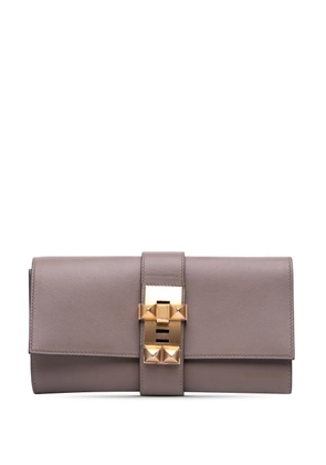 Hermès Pre-Owned 2018 Swift Medor 23 clutch bag - Brown