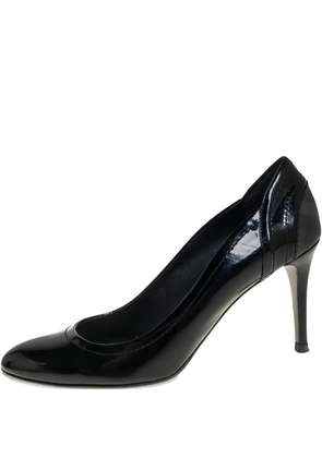 Burberry Pre-Owned 85mm patent-leather pumps - Black
