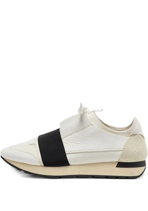 Balenciaga Pre-Owned elasticated-strap sneakers - Neutrals