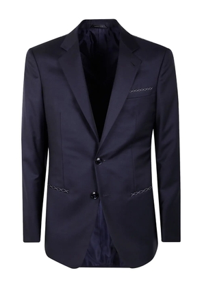 Giorgio Armani button blazer - Blue