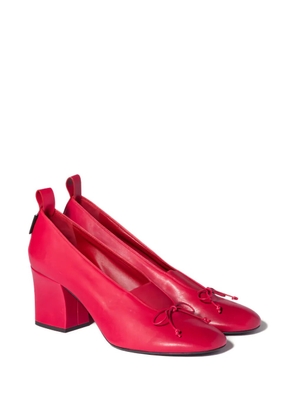 Miu Miu 65mm block-heel pumps - Red