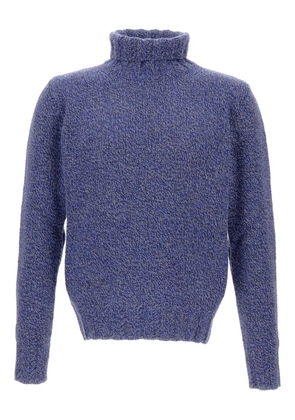 Customer Lovers turtleneck wool sweater - Blue