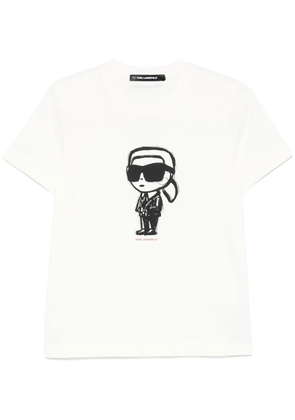 Karl Lagerfeld IKon Sketch T-shirt - White