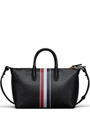 Thom Browne small leather duffle bag - Black
