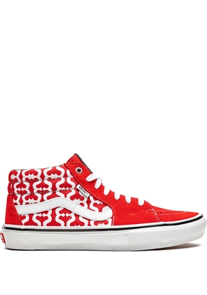 Vans x Supreme Skate Grosso Mid 'Monogram S - Red' sneakers