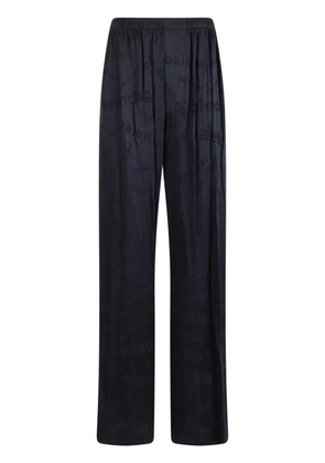 Balenciaga printed straight trousers - FADED BLACK