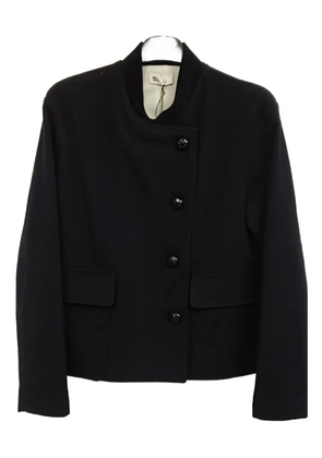 Sibel Saral asymmetrical buttoned jacket - Blue