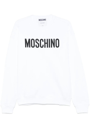 Moschino logo-print sweatshirt - White