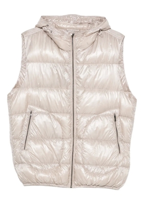 Herno hooded gilet - Neutrals