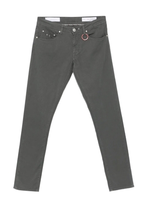 Sartoria Tramarossa ring-detail trousers - Grey