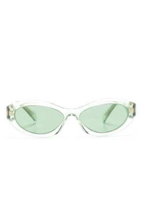Prada Eyewear oval-frame sunglasses - Green