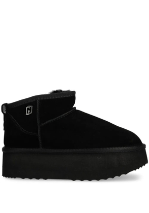 LIU JO suede ankle boots - Black