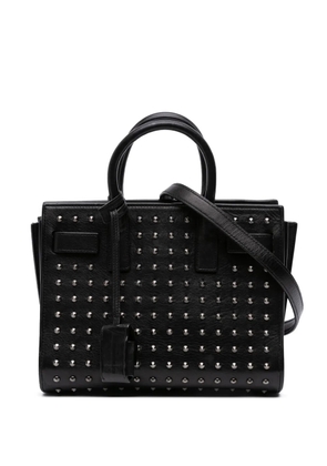Saint Laurent Pre-Owned 2014 Nano Studded Leather Sac de Jour satchel - Black