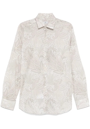 ETRO floral-print shirt - White