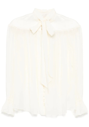 ZIMMERMANN shimmering buttons blouse - Neutrals
