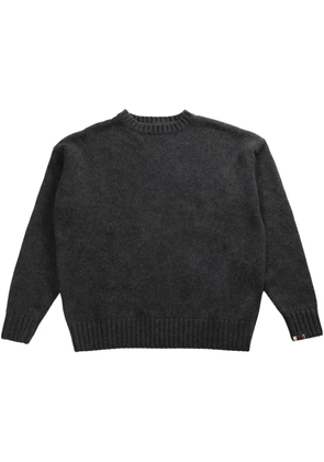 extreme cashmere ribbed-knit sweater - Grey