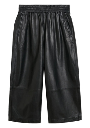 HERSKIND Eagle leather trousers - Black