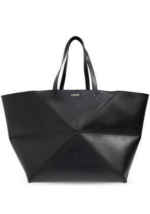 LOEWE XXl Puzzle Fold tote bag - Black