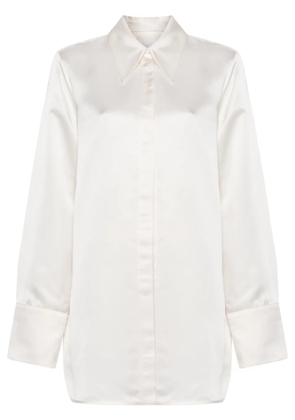Jil Sander satin shirt - White