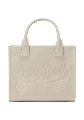 MC2 Saint Barth midi Vanity embossed-logo tote bag - Neutrals