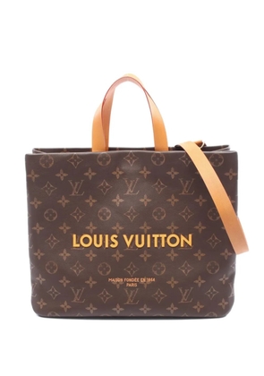 Louis Vuitton Pre-Owned 10s monogram MM tote bag - Brown