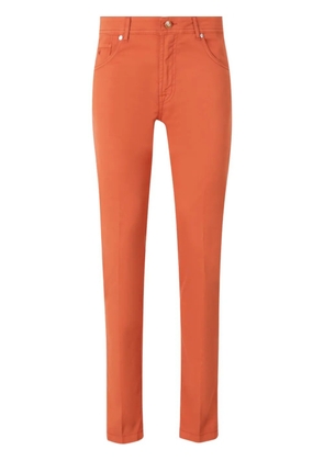Marco Pescarolo slim-cut trousers - Red