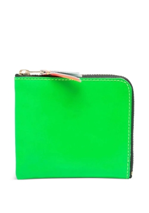 Comme Des Garçons Wallet Super Fluo leather wallet - Blue