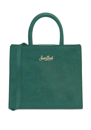 MC2 Saint Barth medium suede top-handle tote bag - Green