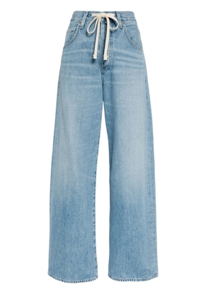 Citizens of Humanity Brynn drawstring-waist cotton jeans - Blue